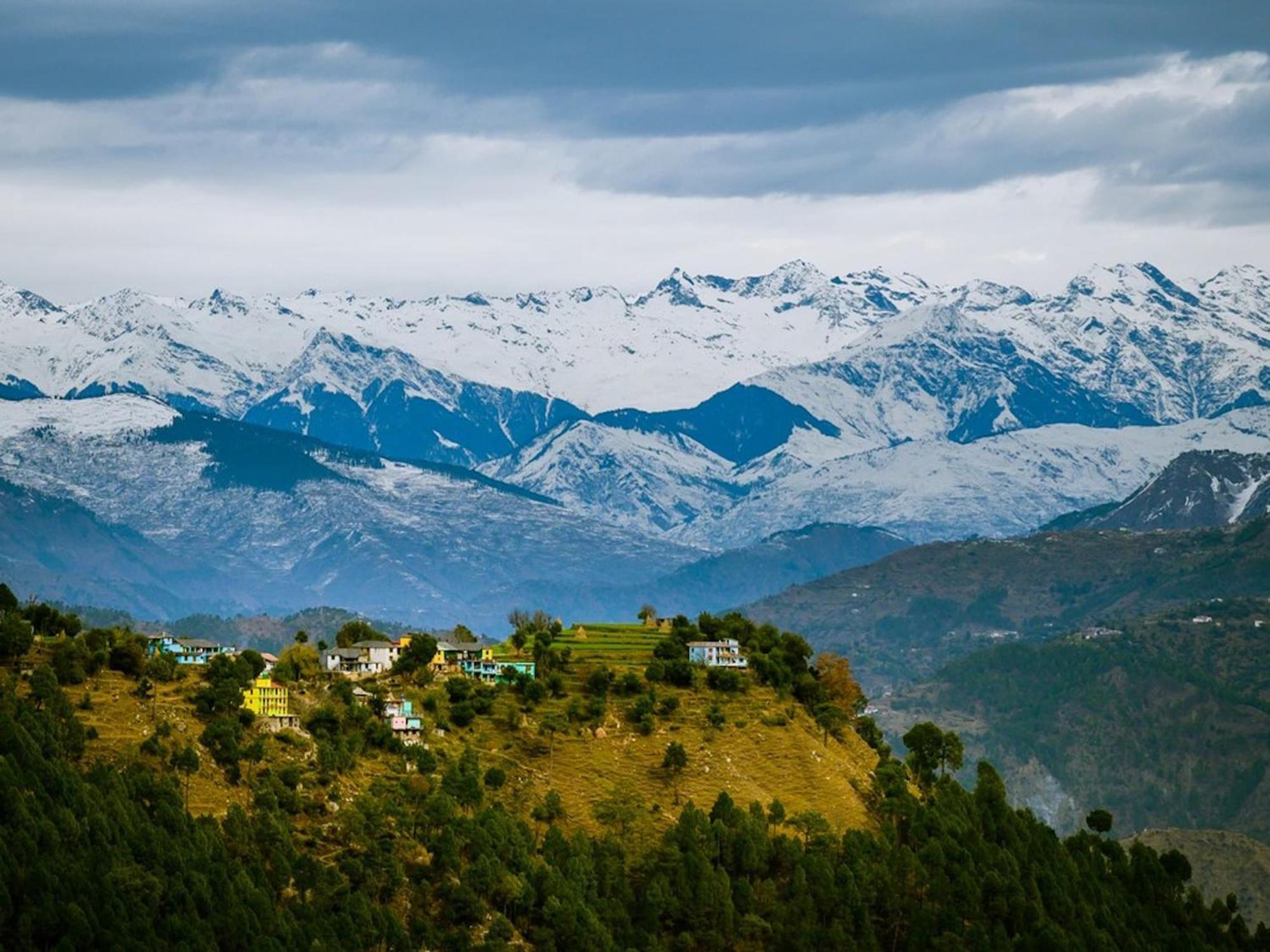 Hotel Bliss Valley Dharamshala - Beautiful View Of Mountains From Rooms Luaran gambar